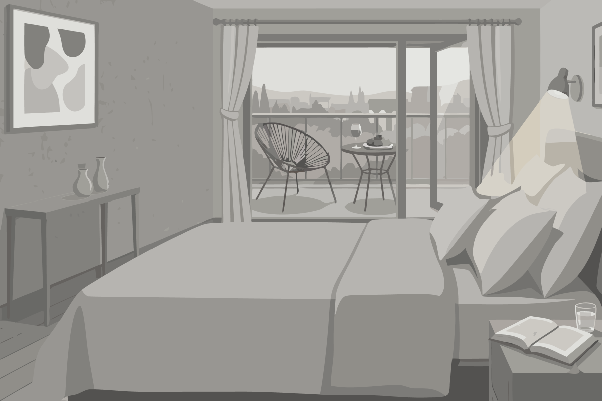 Suite met Veranda en Eigen Hydromassagebad - Uitzicht op Zee